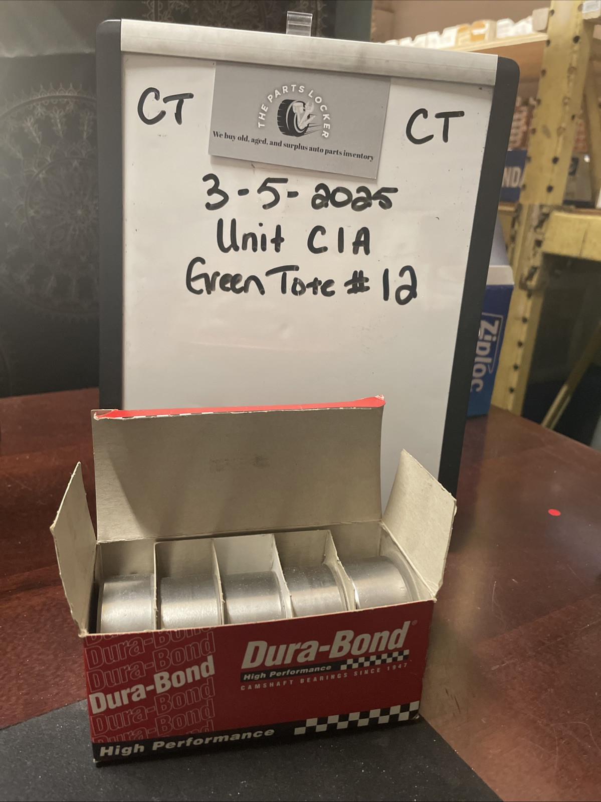 HP Cam Bearing Set - DURA-BOND BBC Coated - Big Block Chevy - New Kit CHP-12T