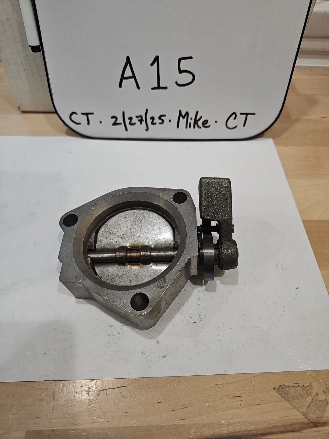 HR9903 62-74 Corvette Valve Heat Riser Exhaust 2.5 Inch Out Of Orig. Box - Image 3