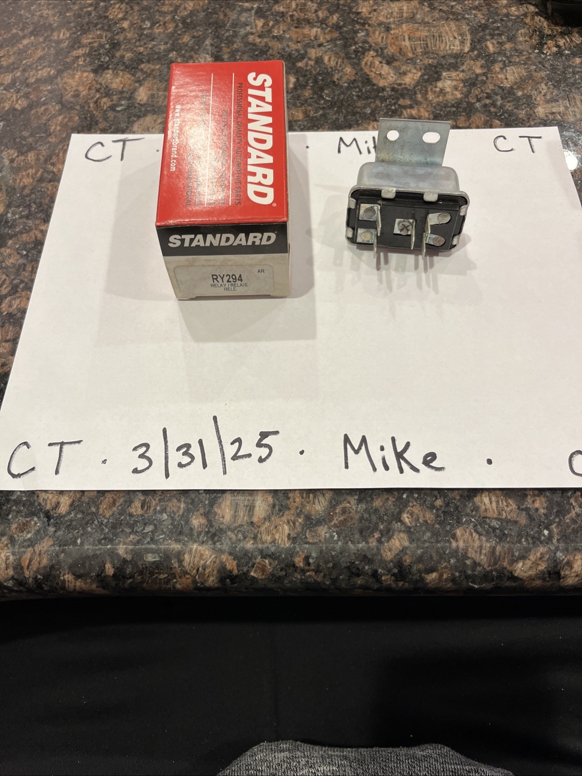 HVAC Automatic Temperature Control (ATC) Relay Standard RY-294 - Image 3