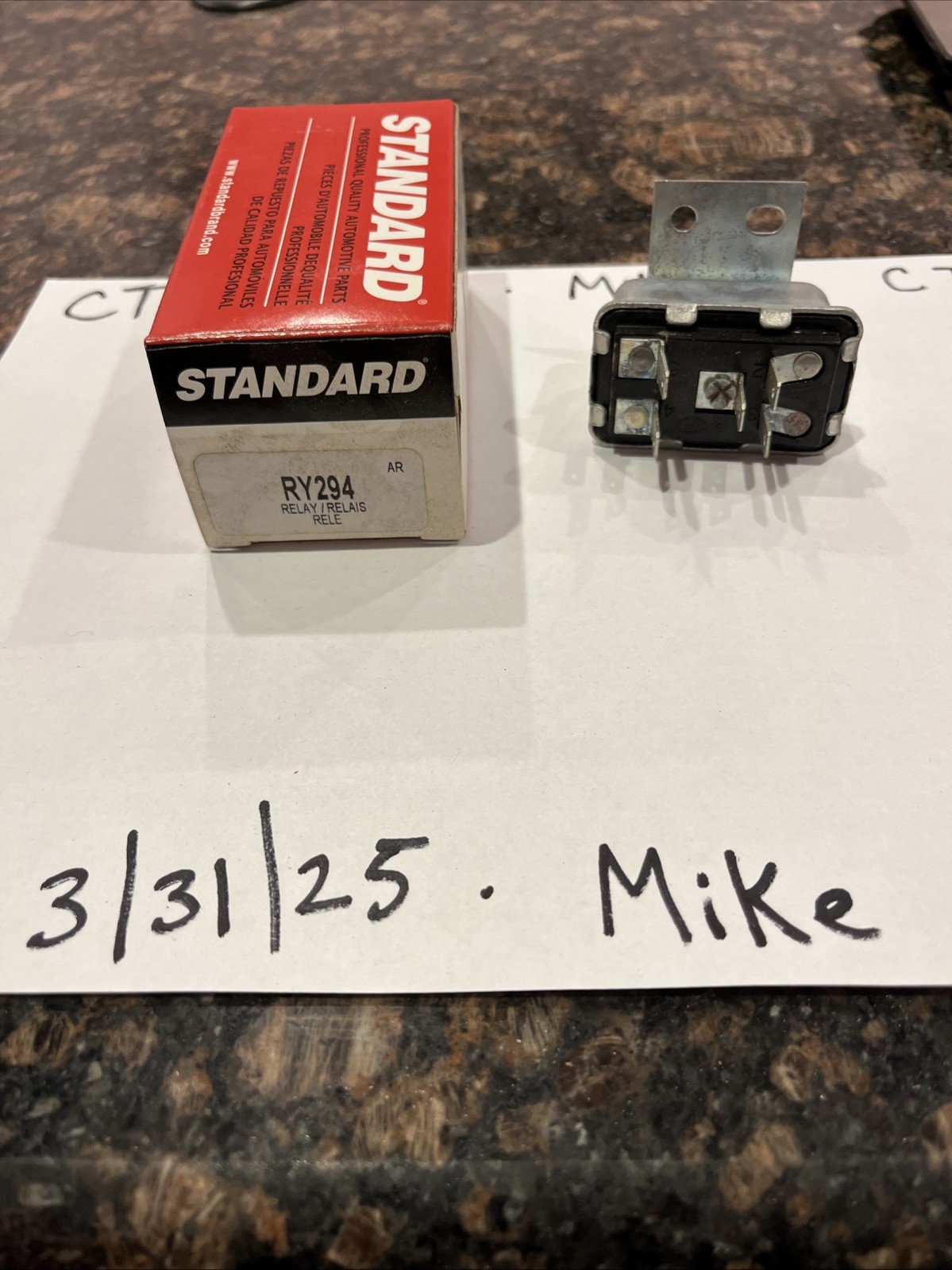 HVAC Automatic Temperature Control (ATC) Relay Standard RY-294 - Image 4