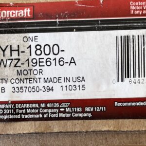 HVAC Blend Door Actuator-Motorcraft YH-1800, AW7Z-19E616-A