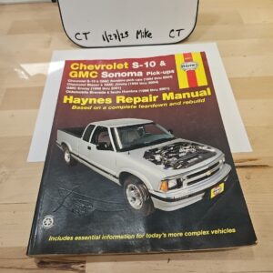 Haynes Repair Manual Chevrolet S-10 & GMC Sonoma Pick-Ups 1994-2001 #24071
