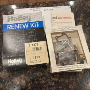 Holley Renew Kit 3-1373 Carburetor Model 1949/6149 1983-84 Ford 4 cyl