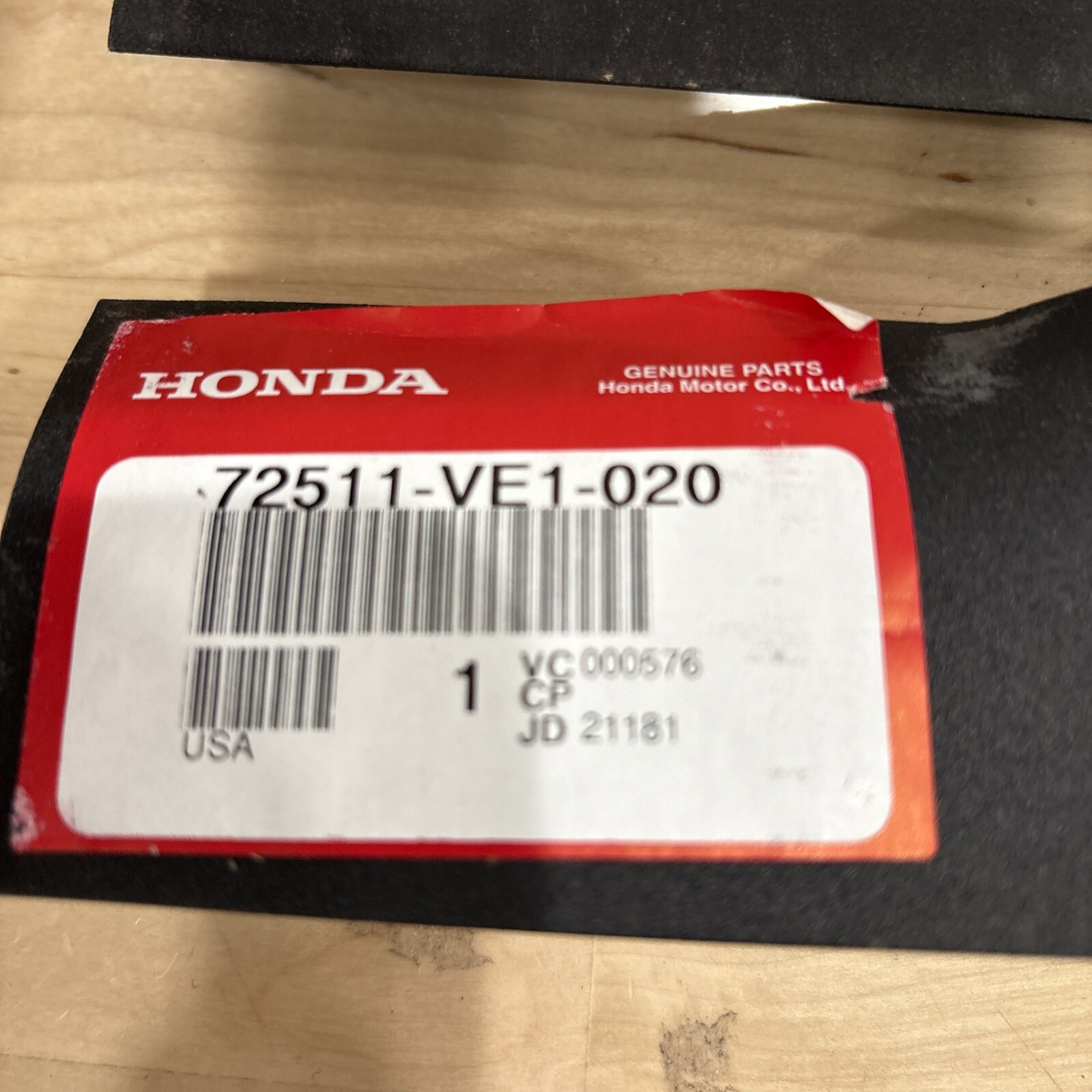 Honda 72531-VE2-020 + 72511-VE1-020 Lawn Mower Blade Set - Image 4