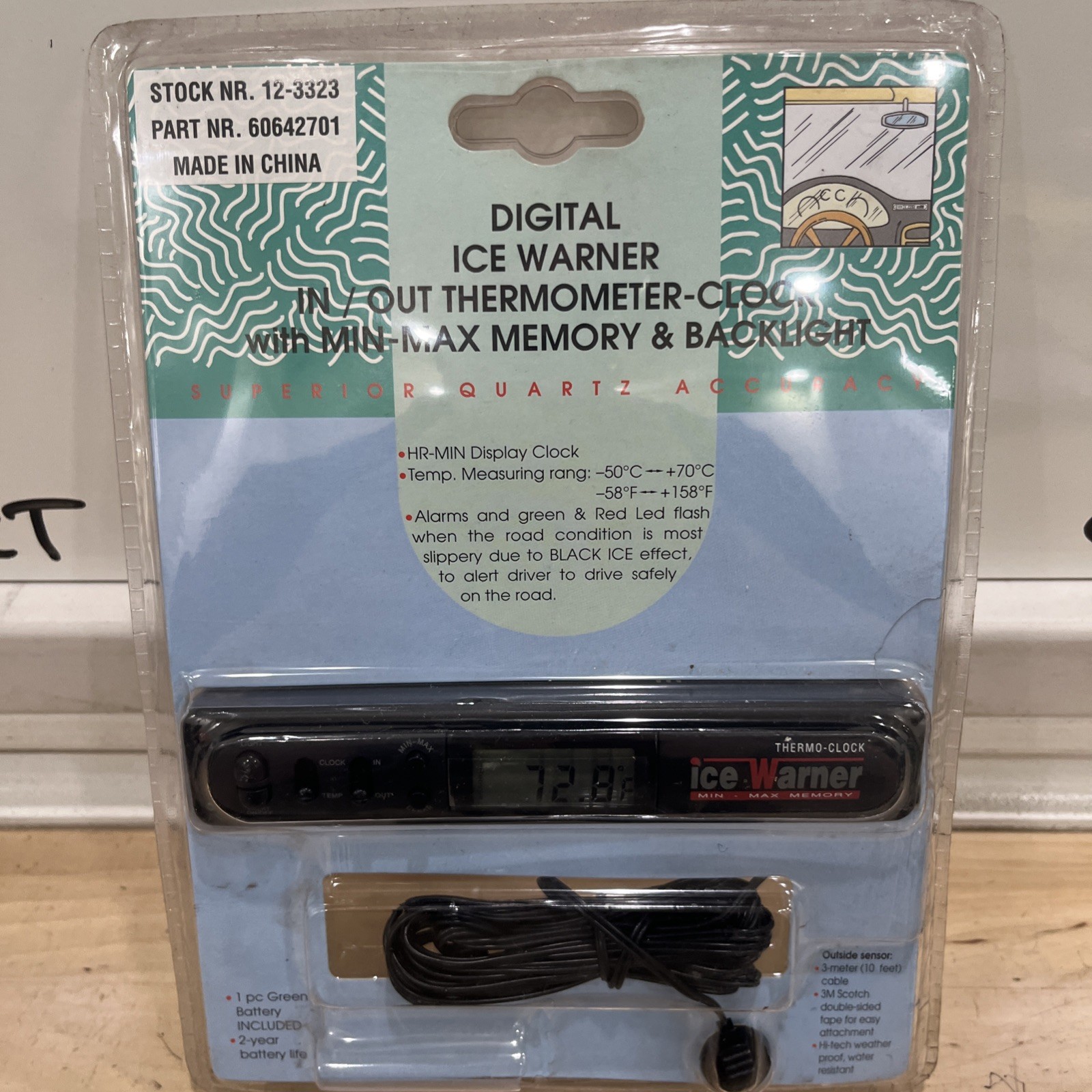 Ice Warner Thermo-Clock 60642701 - Image 3