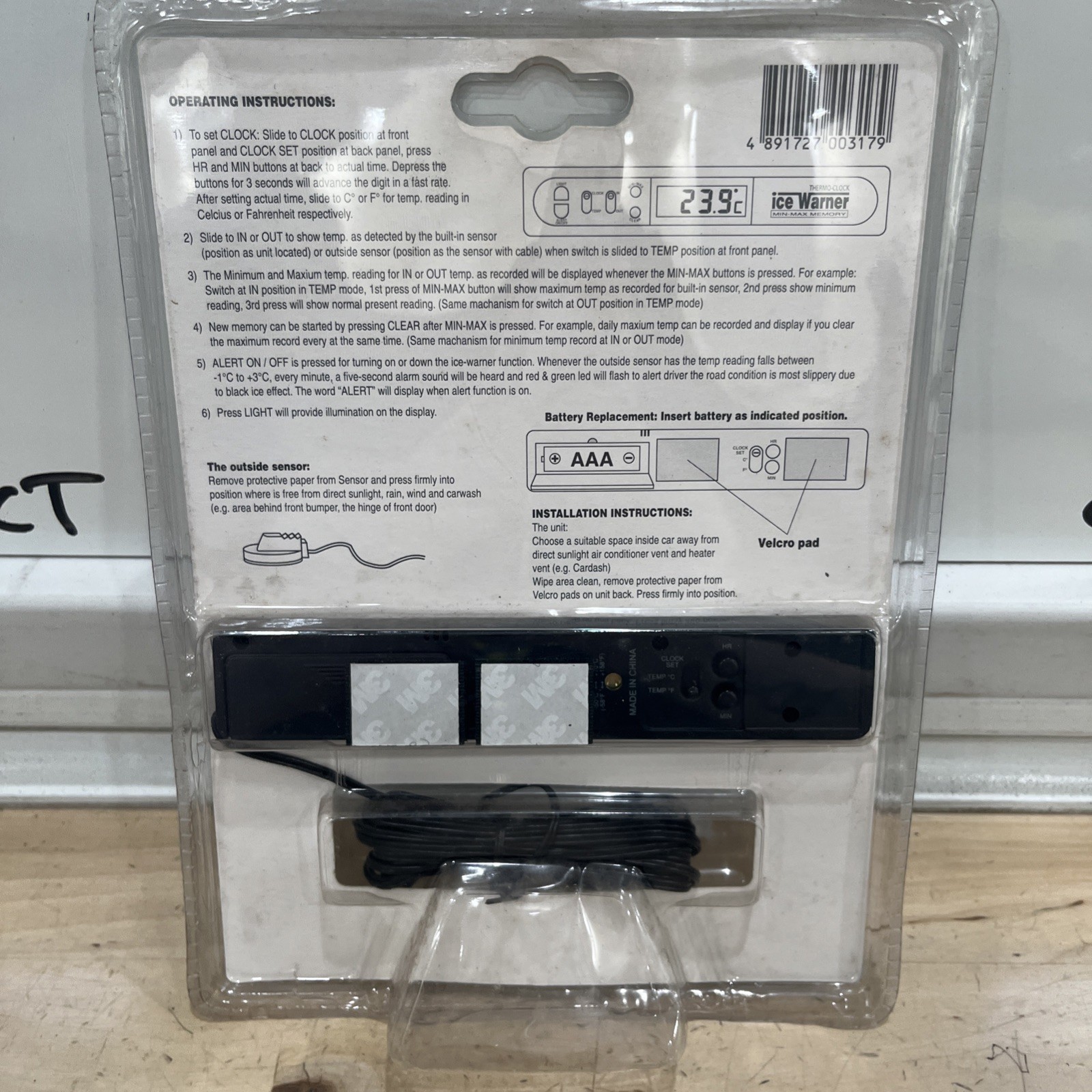 Ice Warner Thermo-Clock 60642701 - Image 4