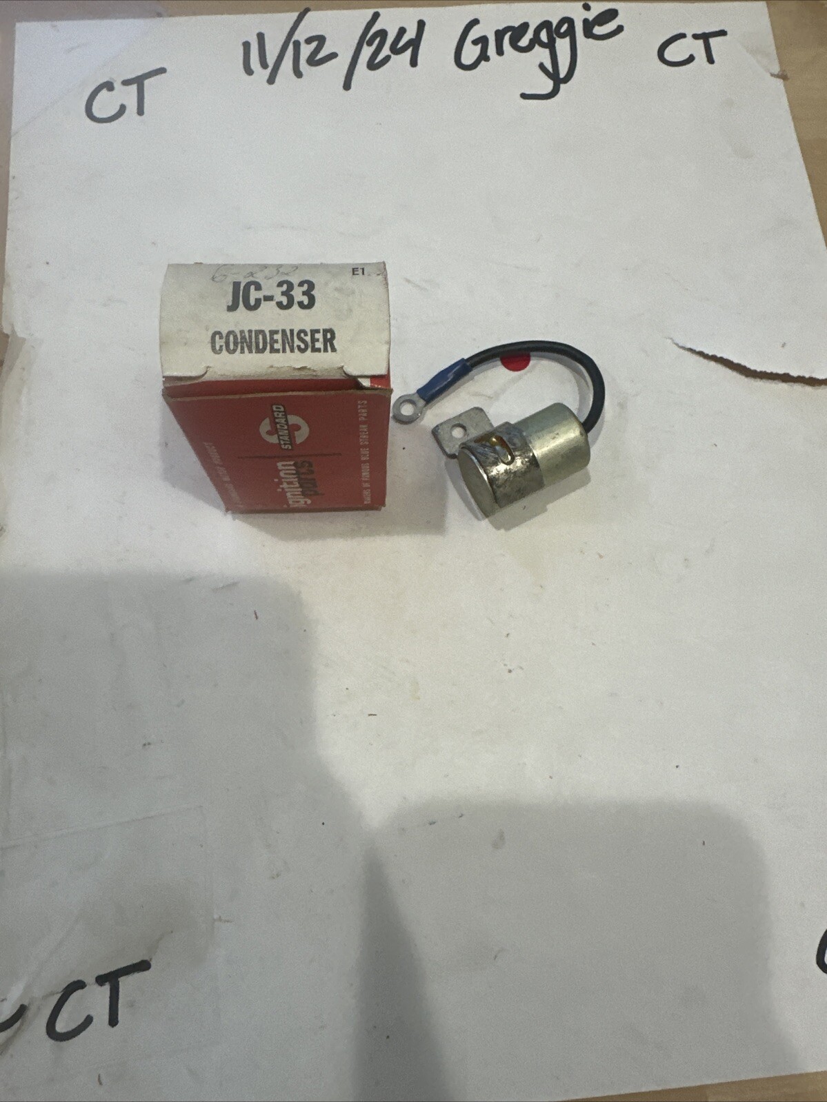 Ignition Condenser Standard JC-33