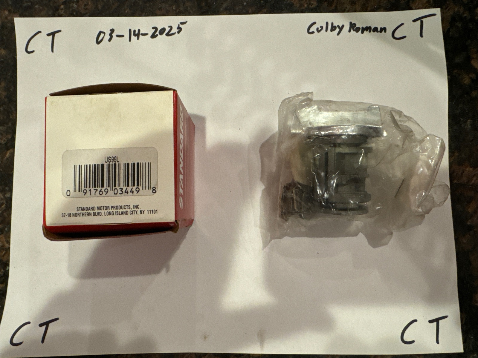 Ignition Lock Cylinder Standard US-99L - Image 3