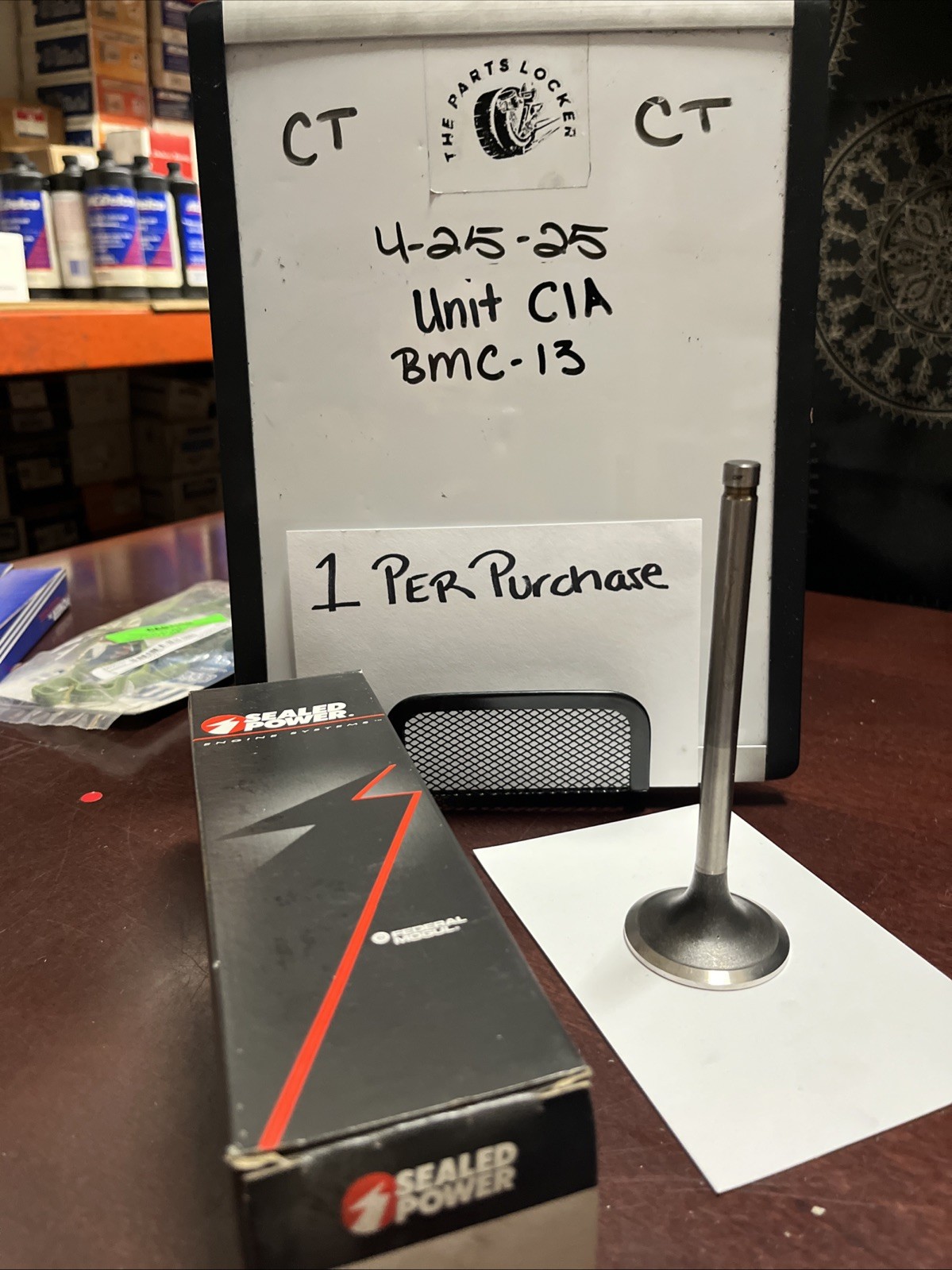 Intake Valve Sealed Power V2089 Sold Individually