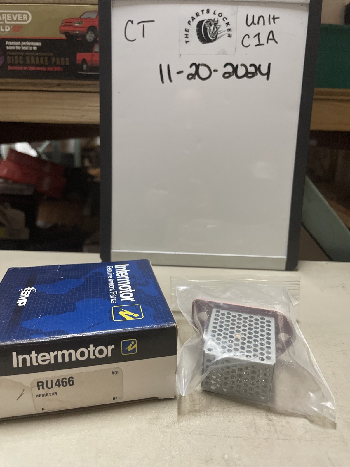 Intermotor HVAC Blower Motor Resistor RU466