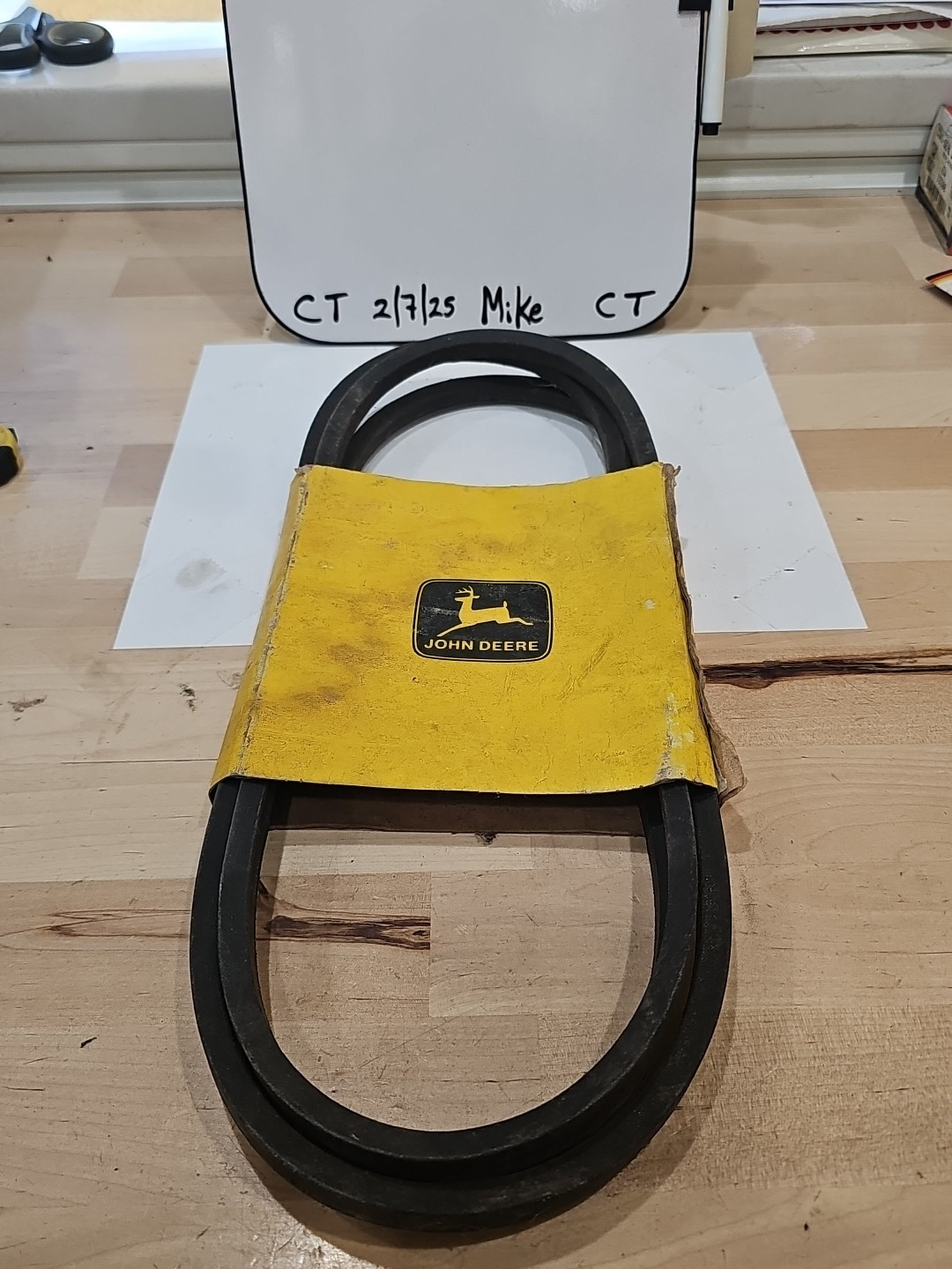 John Deere OEM Deck Belt - Part # M41960 NOS - Image 4