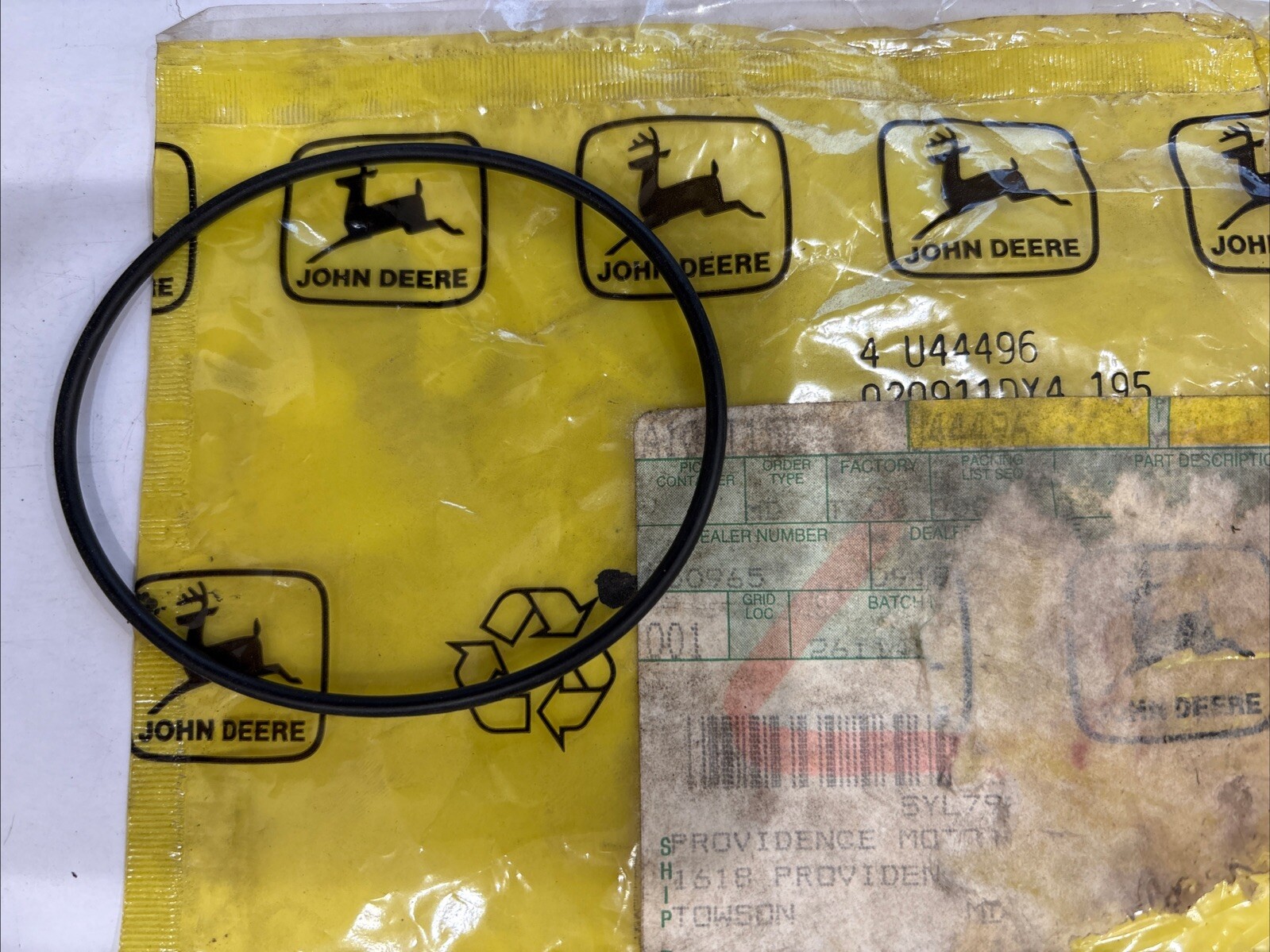 John Deere U44496 O-Ring - Image 3