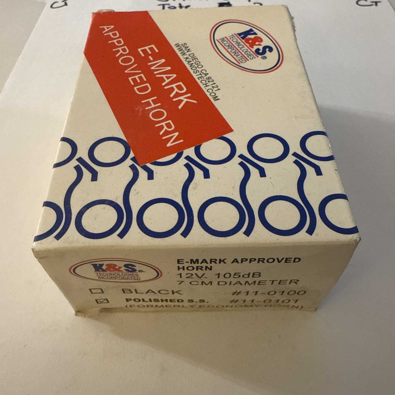 K & S Economy Horn 11-0101 - Image 3