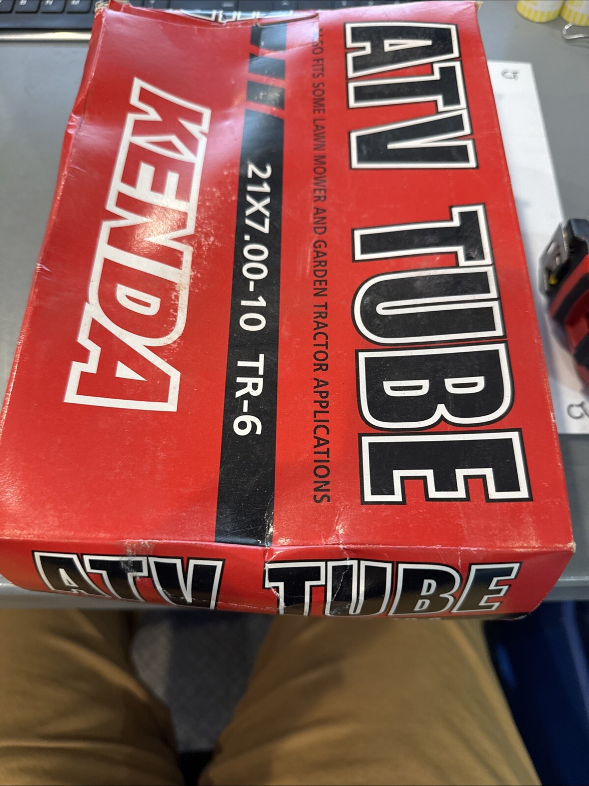 Kenda 21X7-10 TR-6 Inner Tube 047853253948