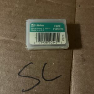 Littelfuse ATO 7.5 Amp Automotive Blade Fuse Pack of 5