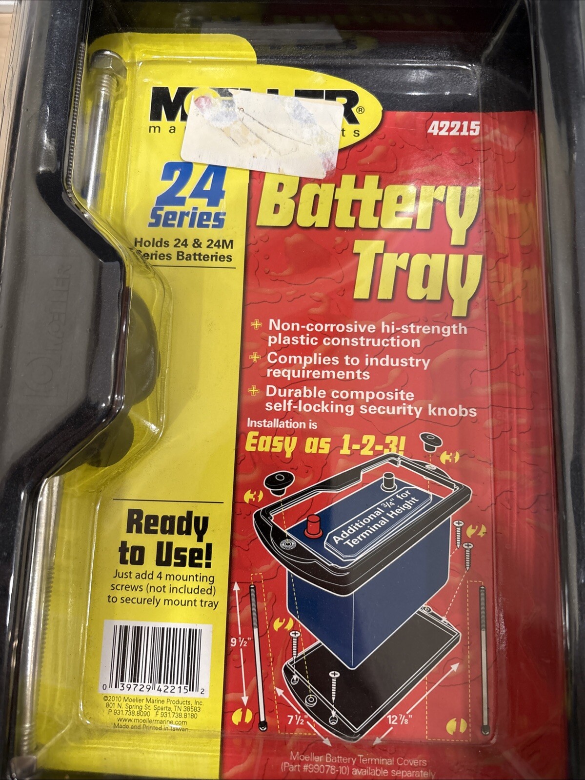 MOELLER Marine Battery Tray 24 Series Ready to use Non Corrosive 42215 - Image 3