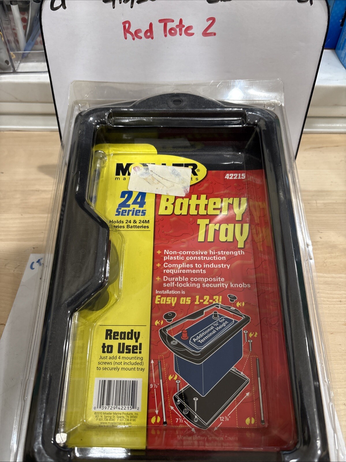 MOELLER Marine Battery Tray 24 Series Ready to use Non Corrosive 42215