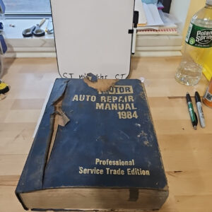 MOTOR AUTO REPAIR MANUAL 1984 PROFESSIONAL SERVICE TRADE EDITION 47th EDITION