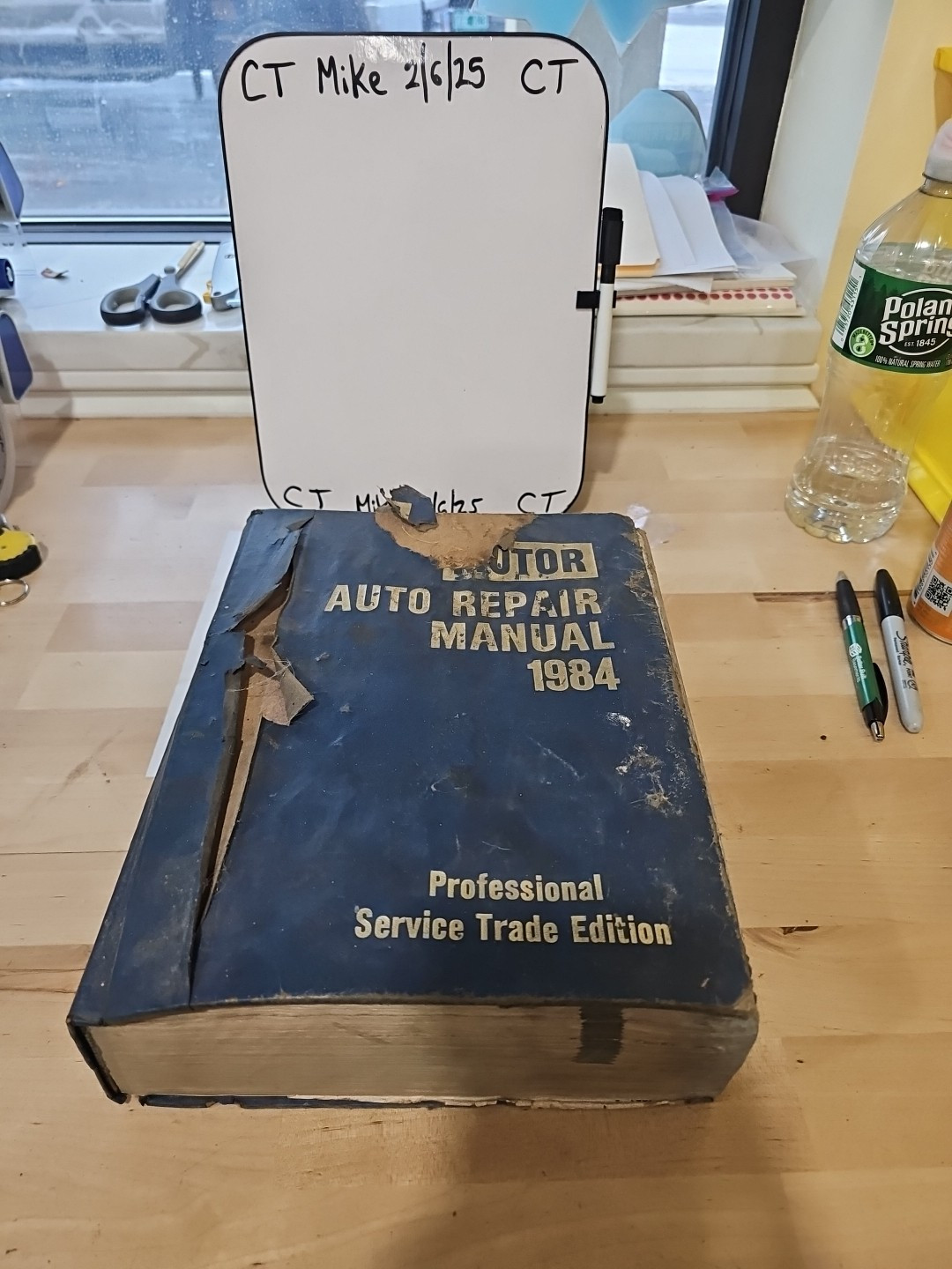 MOTOR AUTO REPAIR MANUAL 1984 PROFESSIONAL SERVICE TRADE EDITION 47th EDITION