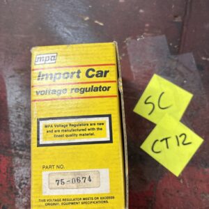 MPA Import Car Voltage Regulator 75-0674