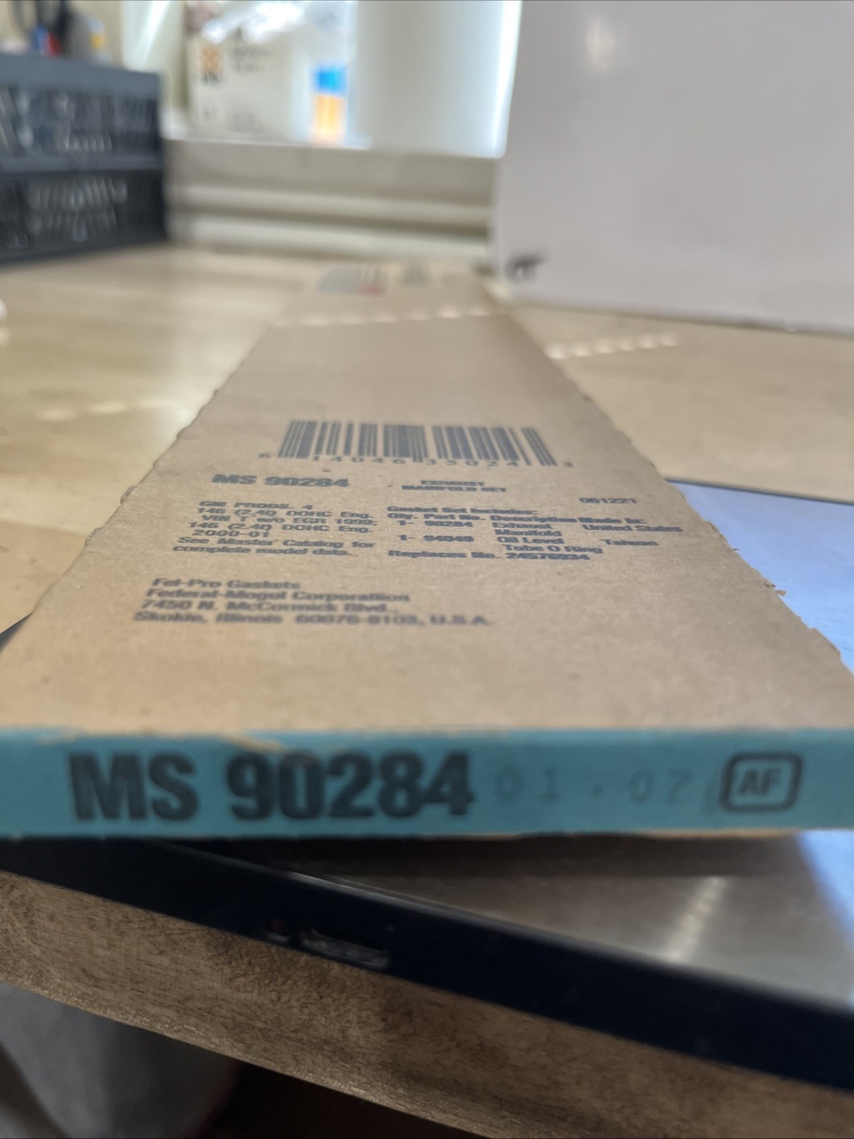 MS90284 Fel-pro Set Exhaust Manifold Gaskets Chevy Olds Pontiac Sunfire Alero - Image 4