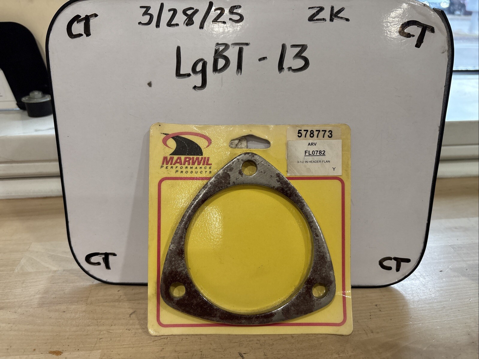 Marwil 3.5” Header Flanges Ring 3 Bolt 578773