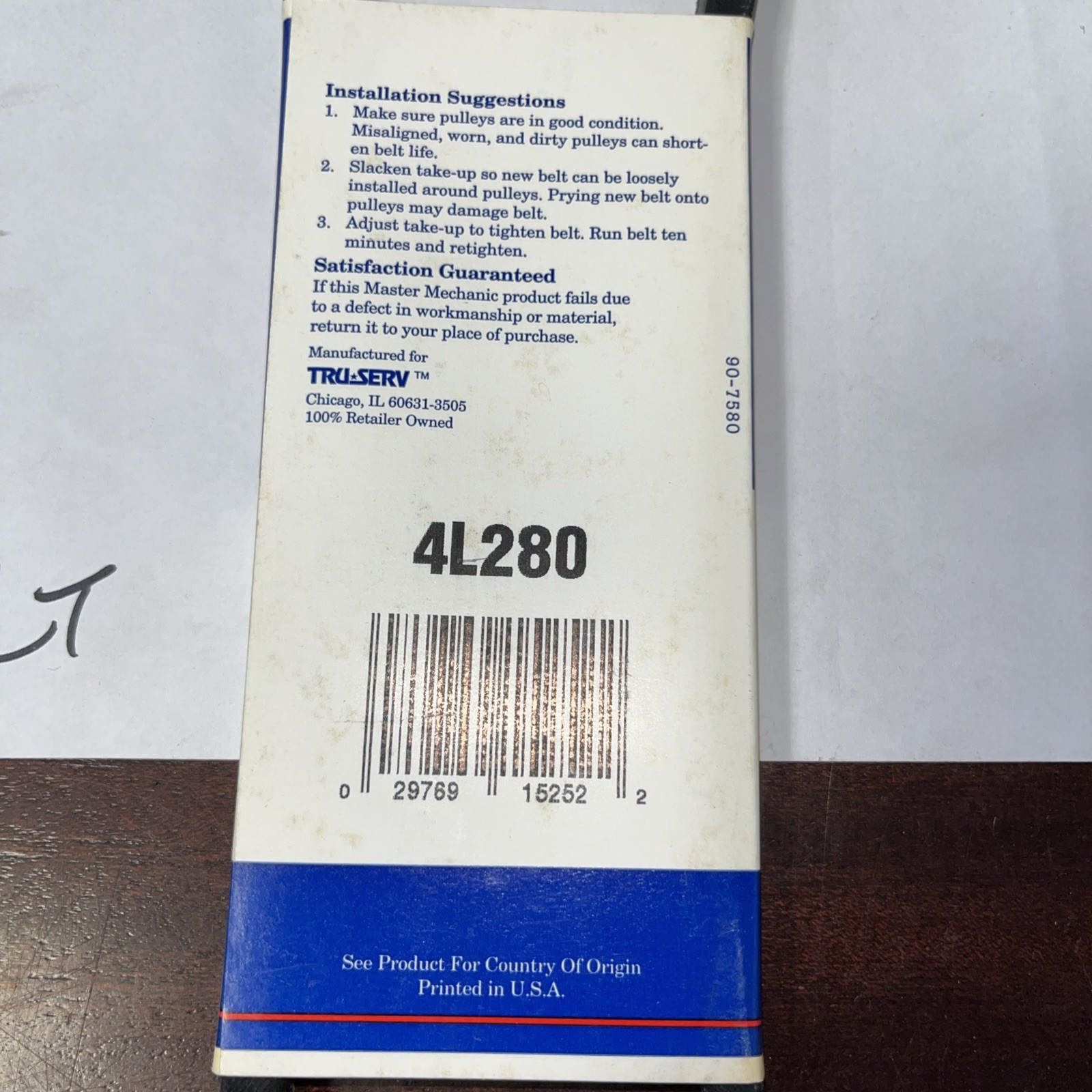 Master Mechanic 4L280,115154 - Image 4