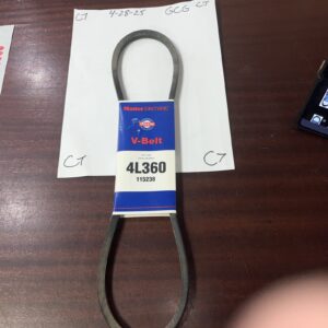 Master Mechanic 4L360 V Belt, 115238