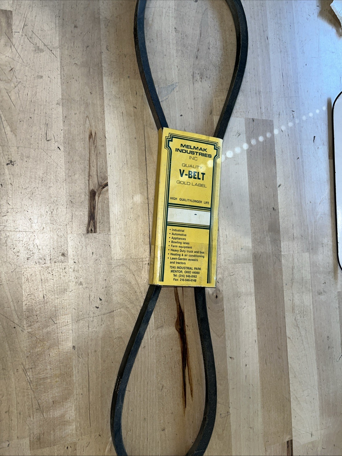 Melmak Industries V Belt 5L550 - Image 3