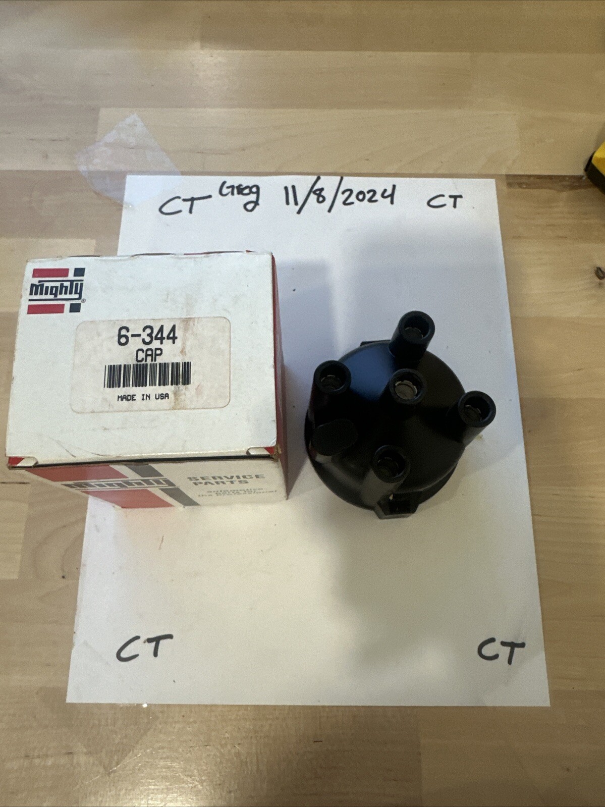 Mighty 6-344 Distributor Cap
