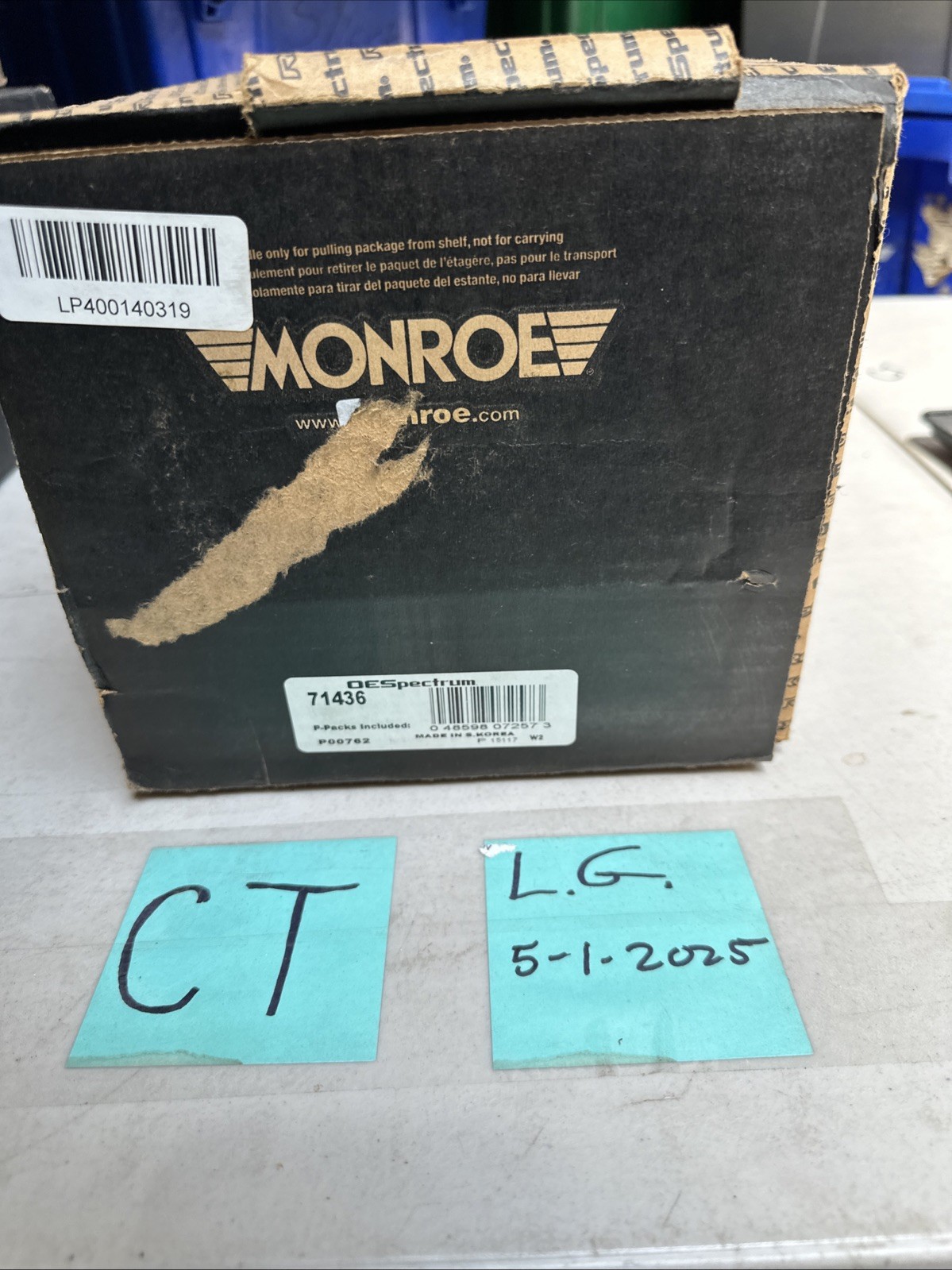 Monroe 71436 OESpectrum Front Left Strut Fits 2001-2006 Hyundai Santa Fe