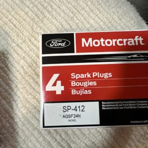 MotorCraft SP-412 AGSF24N Spark Plugs lot of 4