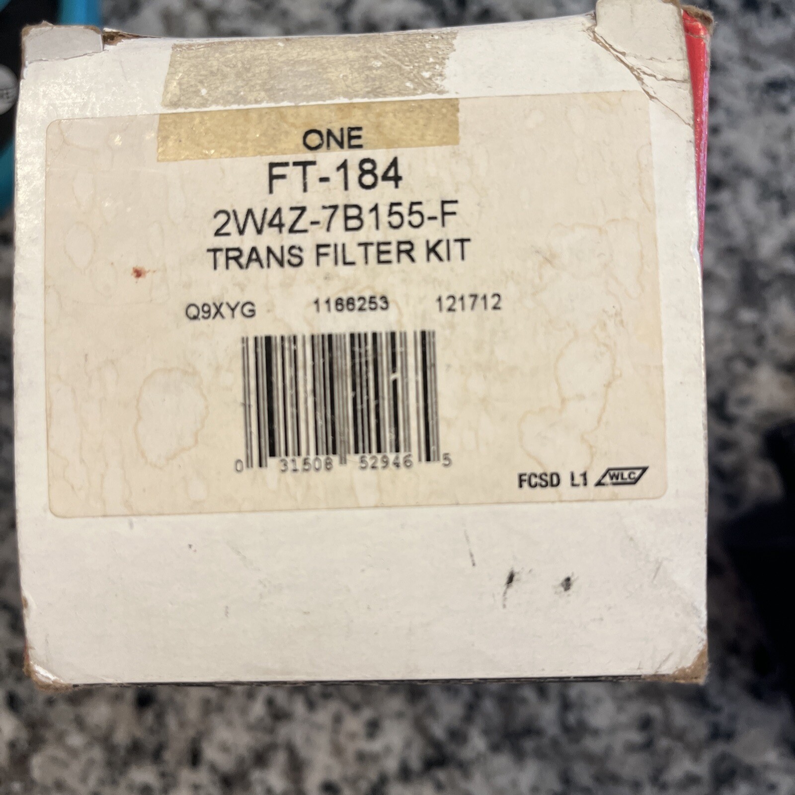 Motorcraft FT-184 / Ford 2w4Z-7B155-F Automatic Transmission Filter - Image 3