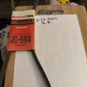 Motorcraft JC-504 C9PZ8620CK Accessory Drive V-Belt