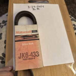 Motorcraft Jk6-433 Belt Nos OEM Genuine Ford