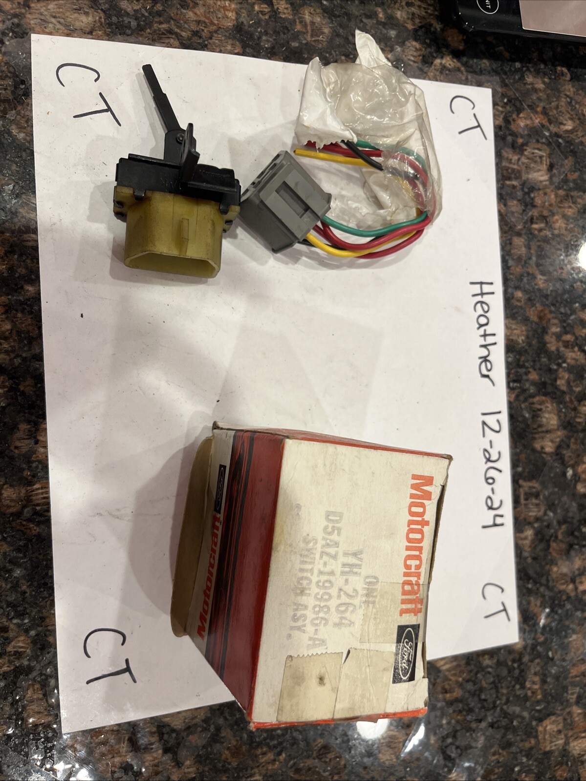 Motorcraft YH-264 D5AZ19986A