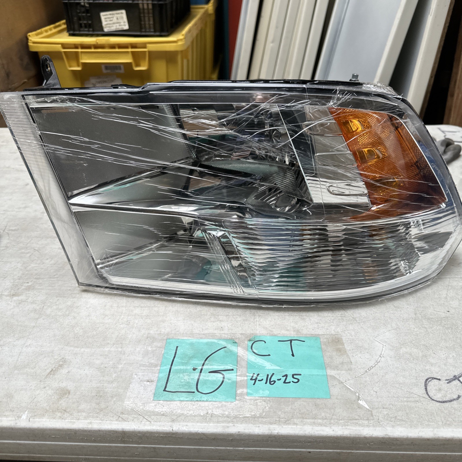 NEW DEPO for 2015-18 RAM 1500 HALOGEN 2013-18 2500 Left HEADLIGHT A34-1126L-ASN