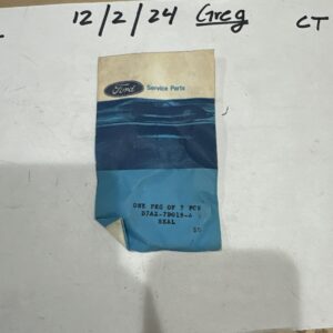 NEW FORD MOTOR COMPANY GENUINE OEM SEAL PACK OF 2 PART NO. D7AZ-7D019-A