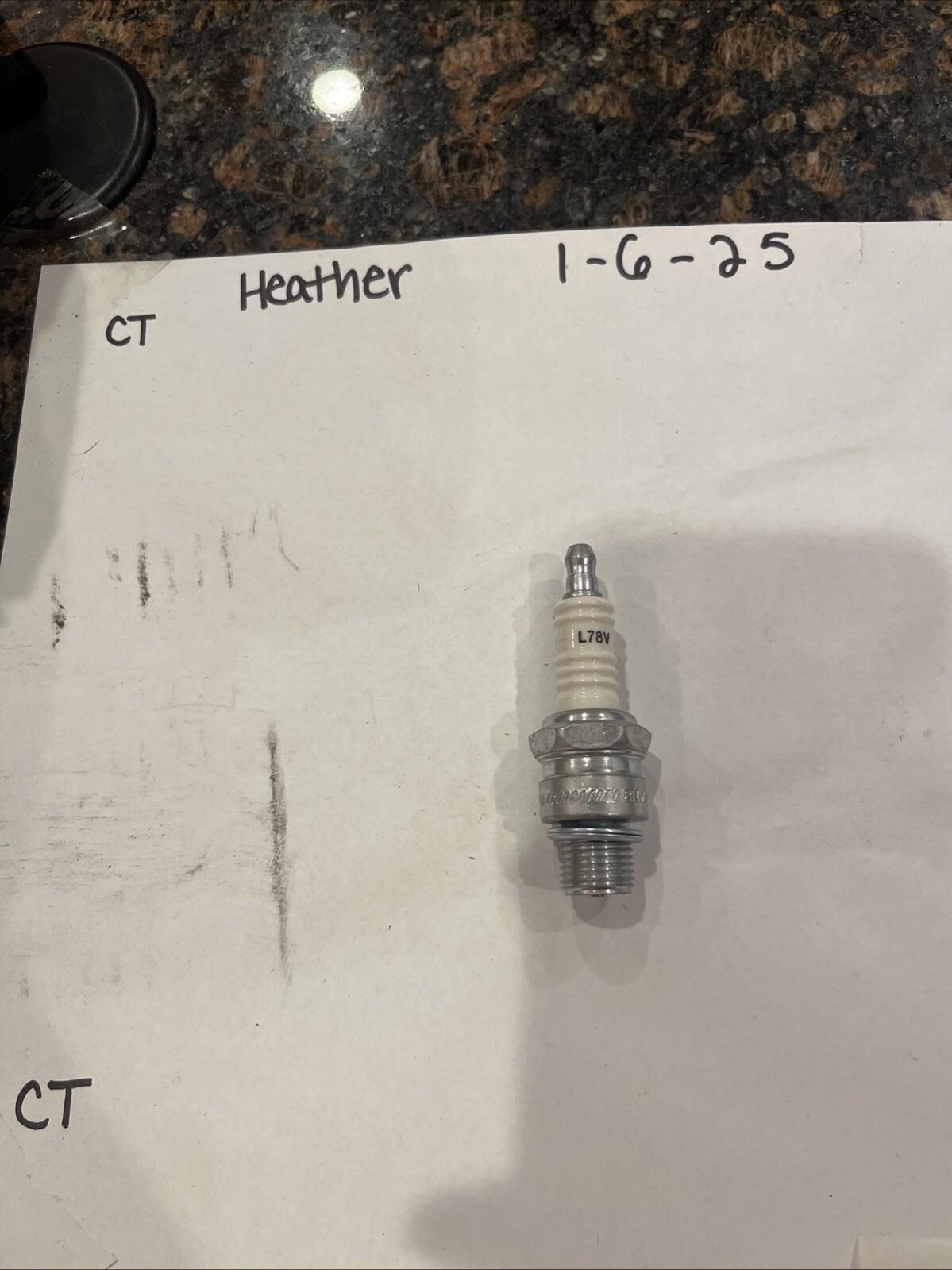 🔥NEW GENUINE CHAMPION 833M L78V Spark Plug MARINE 🔥 - Image 3