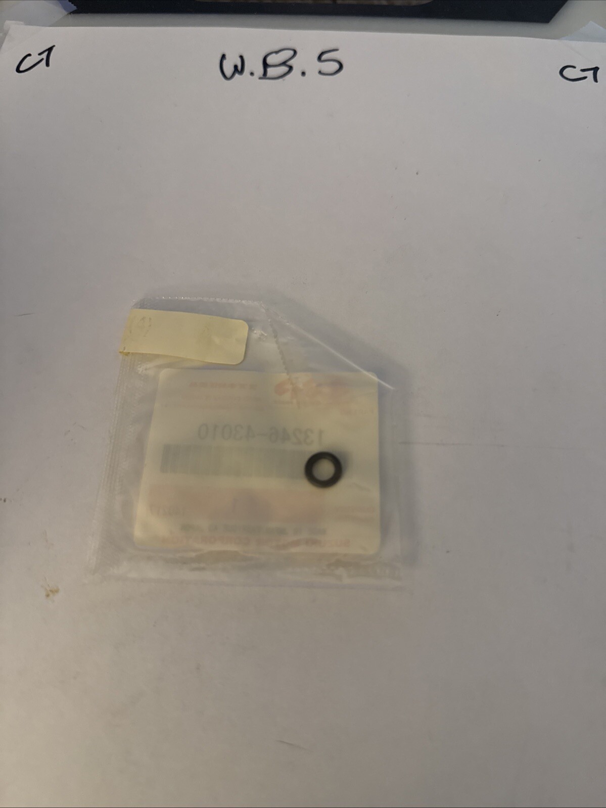 NEW GENUINE SUZUKI 13246-43010 O RING GS550 GS750 DR370 GS1000 SP370 DR400 DR500 - Image 3