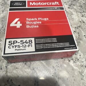 NEW Motorcraft Spark Plugs Set of 4 SP-548 Ford F-150 11-17 Mustang 11-19 5.0L