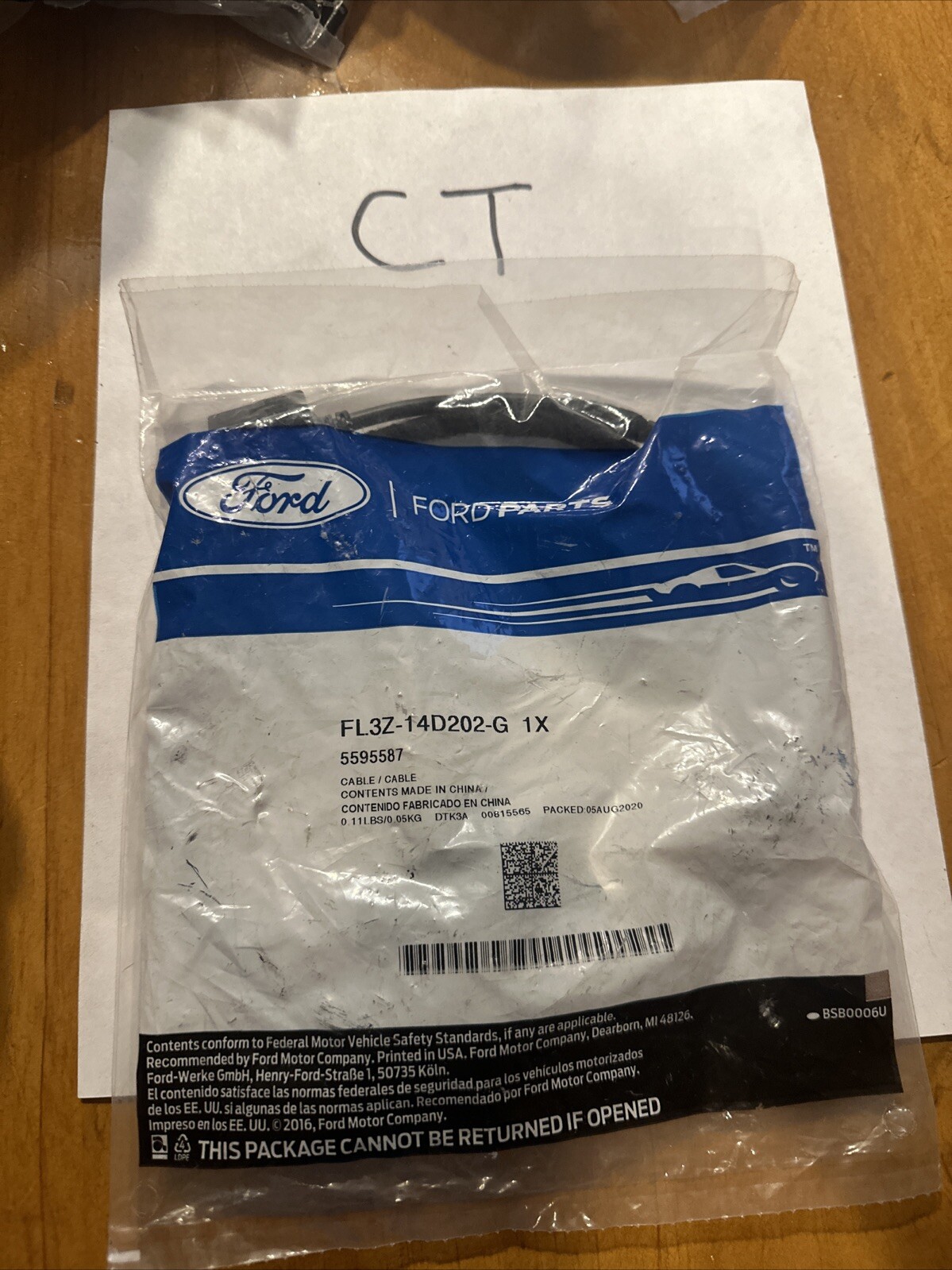 NEW OEM Ford SYNC Radio Interface Cable FL3Z-14D202-G Ford F-150 2015-2017