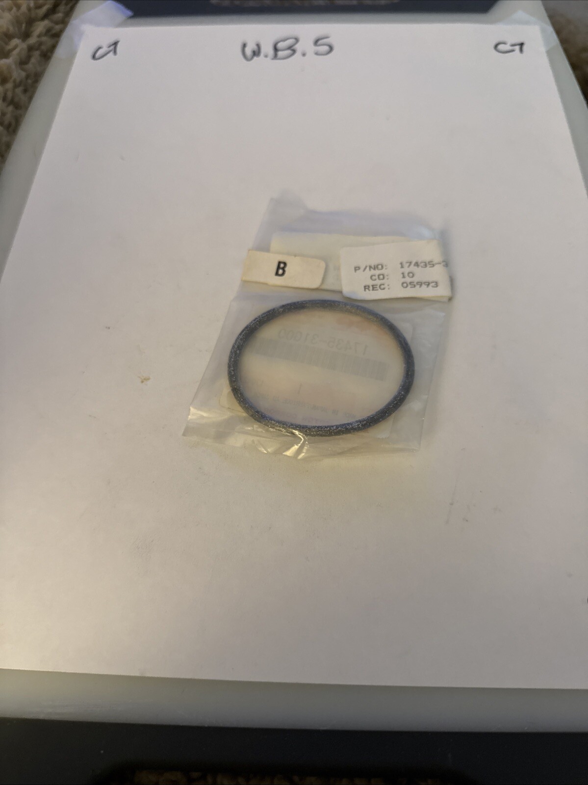 NEW SUZUKI KING QUAD LT-A700 LT-A750 GENUINE OEM WATER PUMP O RING 17435-31G00 - Image 3