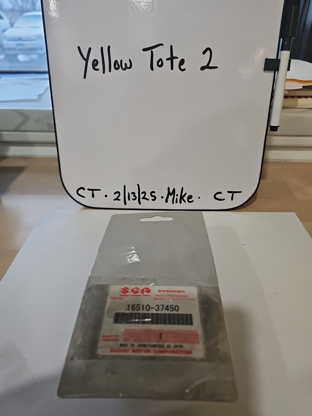 NEW SUZUKI OEM DR 650S 650SE SAVAGE 650 S40 DR500 OIL FILTER ELEMENT 16510-37450 - Image 3