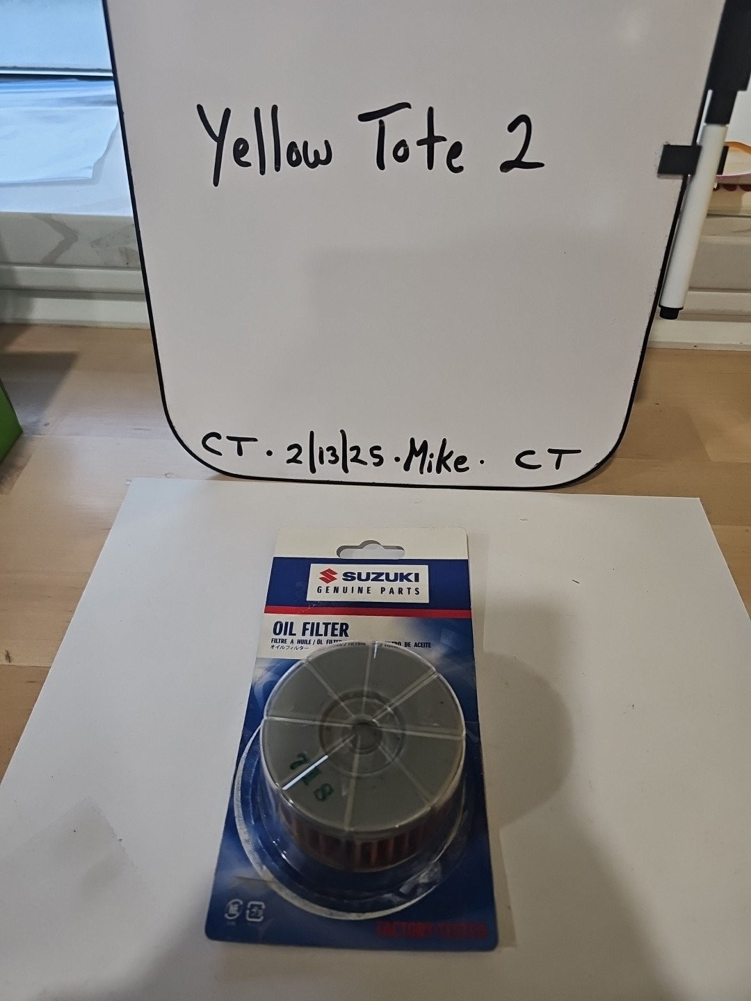 NEW SUZUKI OEM DR 650S 650SE SAVAGE 650 S40 DR500 OIL FILTER ELEMENT 16510-37450