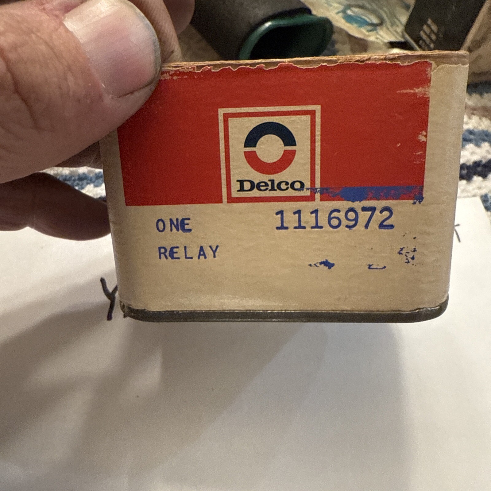 NOS 1959 Cadillac Power Seat Pontiac Delco Remy 972-12V Relay 1116972 - C447 - Image 4