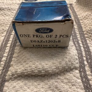 NOS 1965 - 1973 FORD MUSTANG INNER WHEEL BEARING CUPS PAIR D0AZ-1202-B U.S.A.