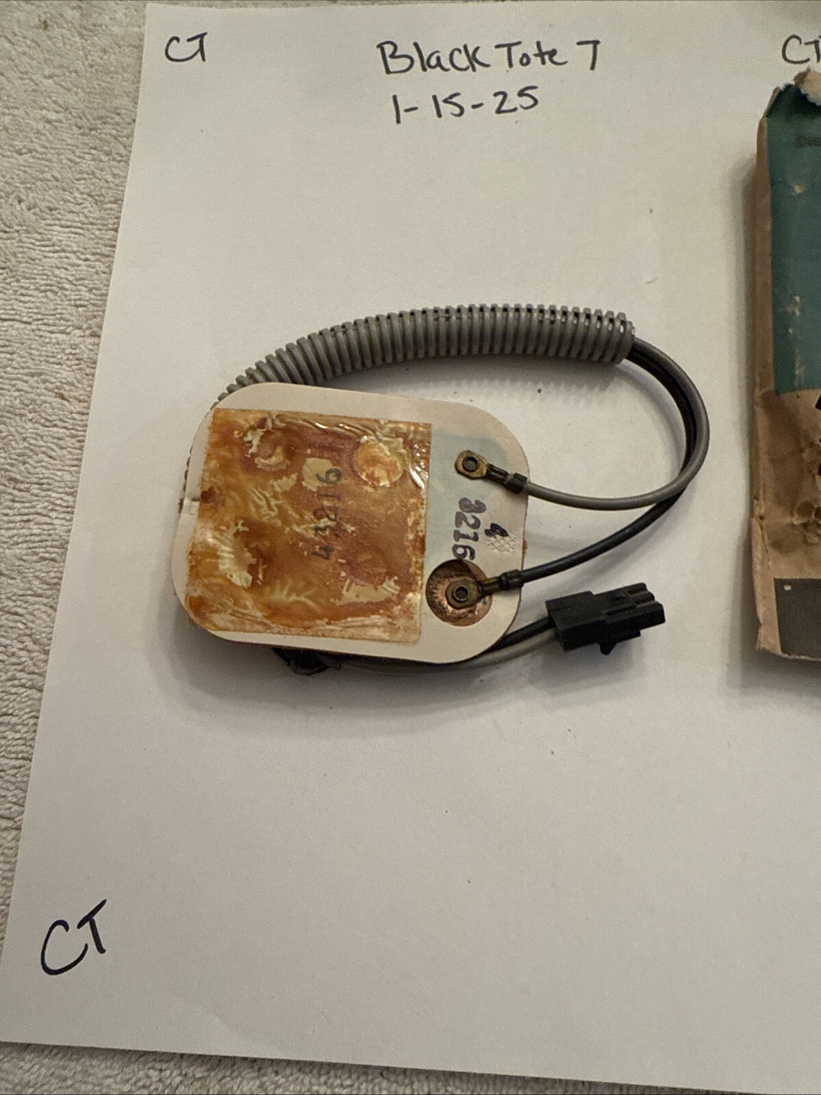 NOS 1974 1975 GM Seat Belt Warning Switch 9730851 Corvette Chevy Caddy Chevelle - Image 4