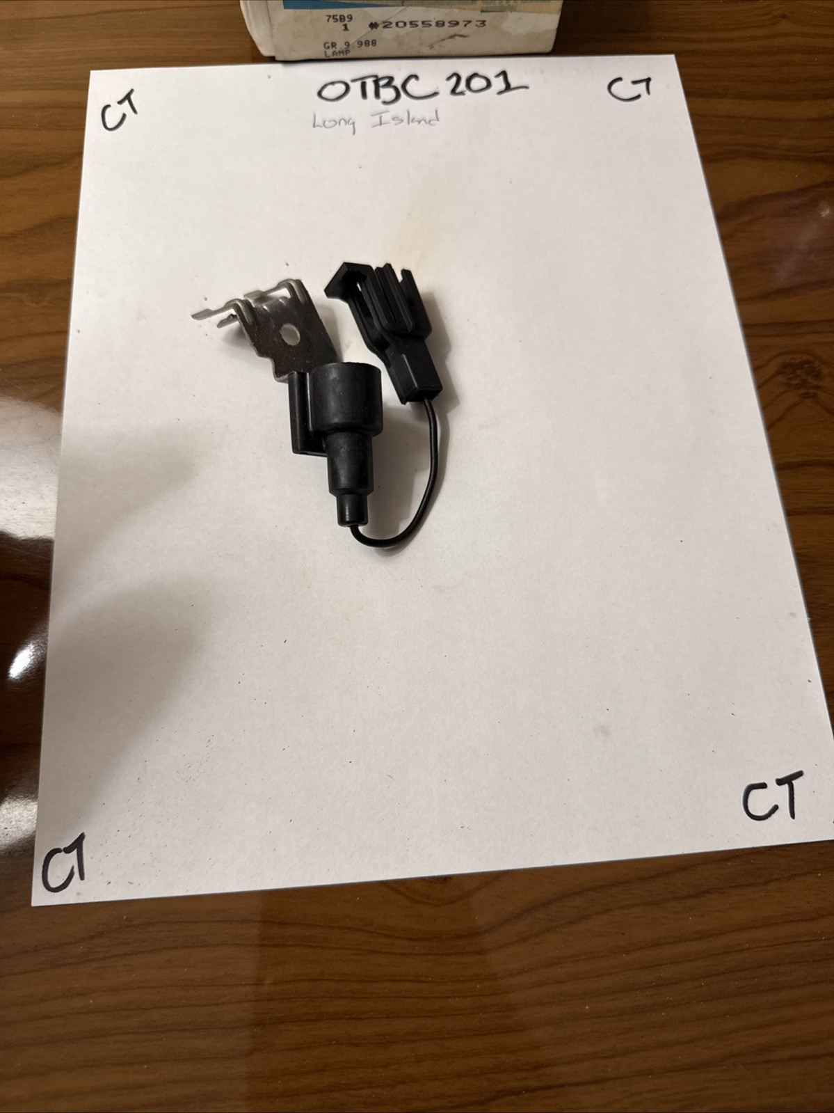 NOS 1982-1984 Chevy Caprice Impala Luggage Truck Compartment Lamp GM 20244307