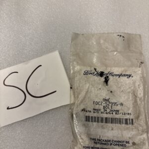 NOS 1994 1995 1996 1997 FORD PROBE CONTROL TRAILING ARM BOLT F0CZ-5Z995-A